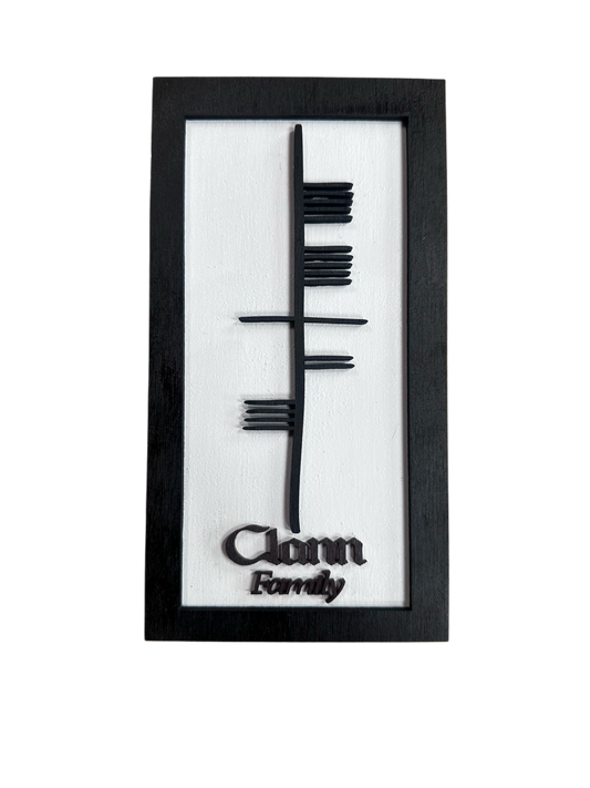 Clann Family Ogham Mini