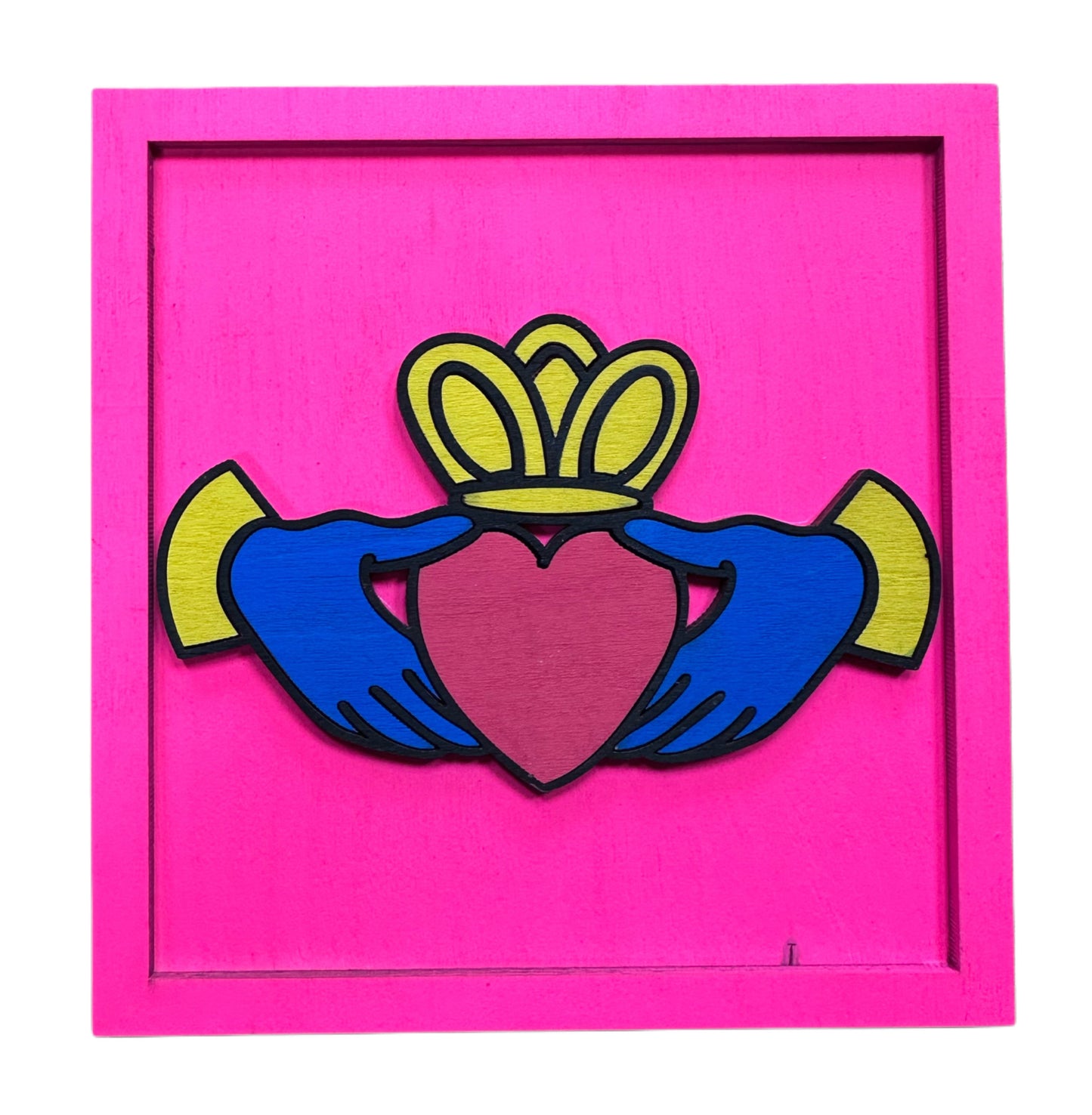 Pink Claddagh Mini